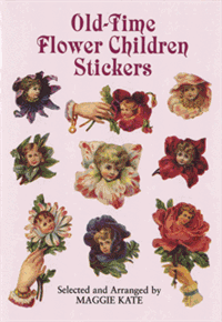 Stickersbog - Flower Children